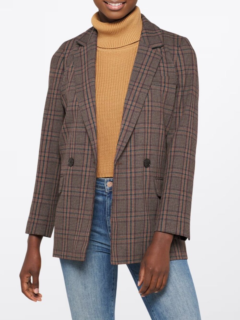 Madewell Chandler Double Breasted Blazer
